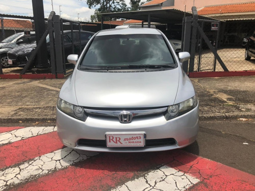 New Civic 1.8 Lx Gasolina Automático Prata 2007