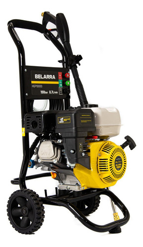 Hidroladavadora A Explosión 4 Tiempos 190 Bar 196cc Belarra Color Amarillo/Negro 220V