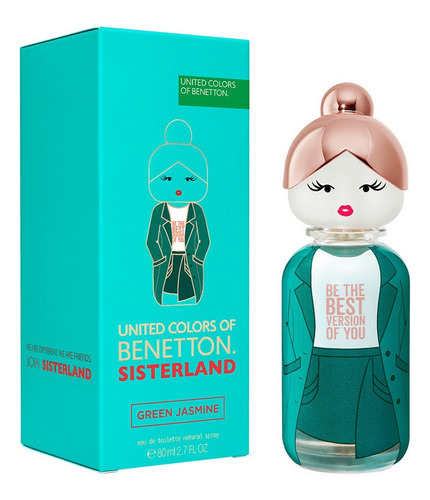 Perfume Mujer Benetton Sisterland Green Jasmine Edt 80ml