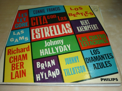 Cita Con Las Estrellas Los Beatles Hallyday Como Nuevo Vinil