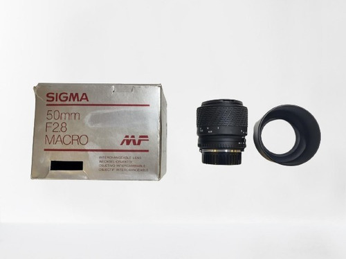 Lente Sigma 50mm F2.8 Macro Manual Para Yashica Nova Na Cx