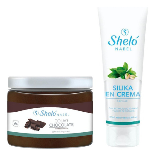 Colag Chocolate Tratamiento Capilar + Silika En Crema Shelo