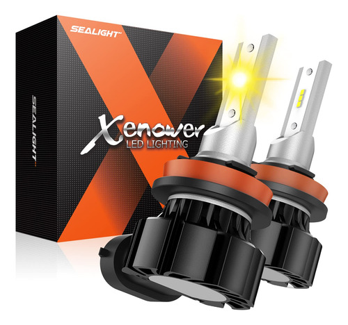 Bombillas Led Antiniebla Sealight H11/h8/h16 3000 K, Color Á