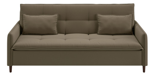 Sofa Cama Sillon 3 Cuerpos Reclinable Tapizado En Tela