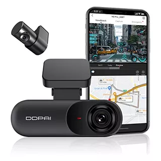 Ddpai Dash Cam Front And Rear. Cámara De Coche 1600p P...