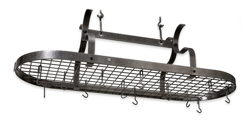 Enclume Premier Brazo Desplazamiento Ovalada Techo Pot Rack