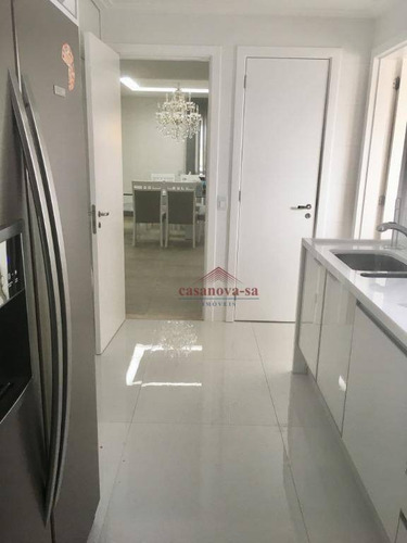 Imagem 14 de 30 de Apartamento Com 3 Dormitórios Para Alugar, 166 M² Por R$ 6.450,00/mês - Jardim - Santo André/sp - Ap0239