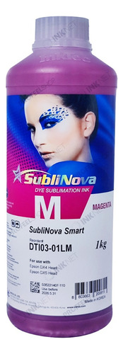 Tinta Inktec Sublimatica Sublinova Smart Dx4 Dx5 Ecotank 1l