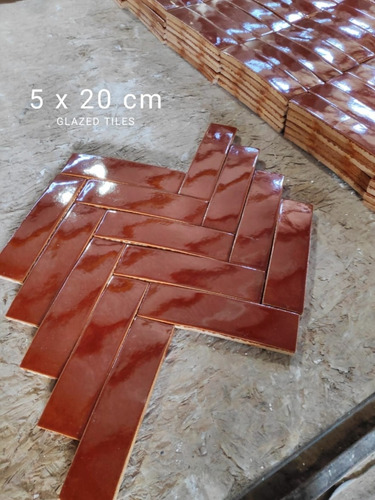 Azulejo Tira Rectangular Blanco 5*20cm 15*7.5cmotros Colores