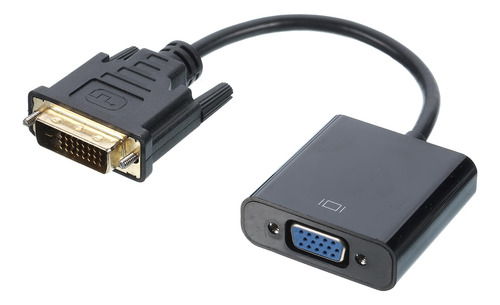 Adaptador Cable Dvi Vga Video Abs Dvi-d Pin Macho Hembra Hd