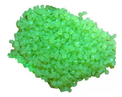 3 Piedra Luminosa De 3 Mm A 5 Mm, Accesorios Verde 25g