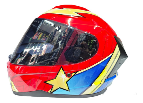 Cascos Para Moto Diseño Dc Comics Marca Edge Certificado Dot