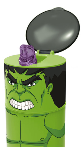 Botella 350ml character sipper avengers Hulk