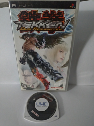 Jogo Psp Umd Tekken Dark Resurrection (Usado)