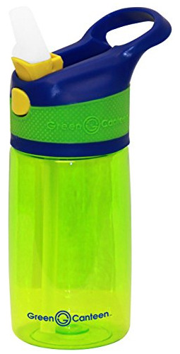 Green Canteen Botella Verde De Plástico Tritan De Una Sola P