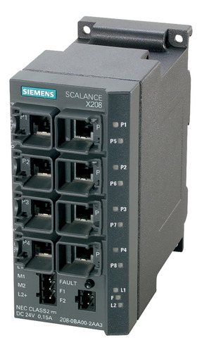 N481 Scalance X208,managed Ie Switch 6gk5208-0ba10-2aa3