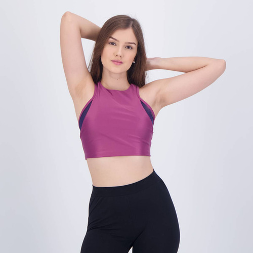 Top Fila Future Sports Flow Feminino Vinho