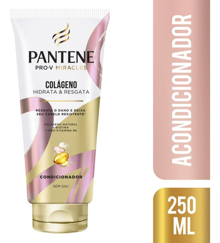 Acondicionador Pantene Pro-v Miracles Colágeno 250ml