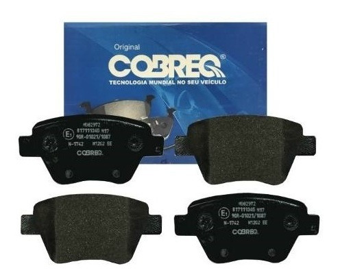 Juego Pastillas Freno X 4 Cobreq N-1742