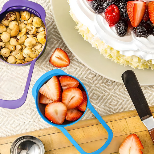 Set Cucharas Medidoras Scoops Repostería Cocina Plástico Etc Sin Eleccion