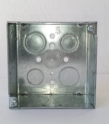 Caja Cuadrada 4 PLG. 2-1/8 De Profundidad Ko-1 PLG.