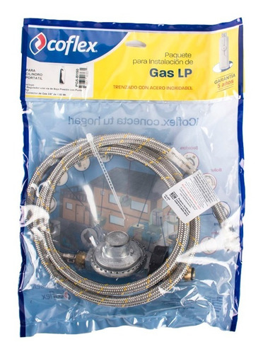 Paquete Para Instalación De Gas Lp Coflex