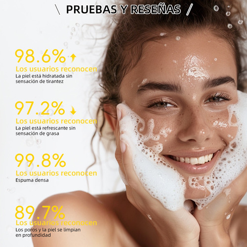 Hl Limpiador Facial De Pomelo 50g Limpiador De Espuma