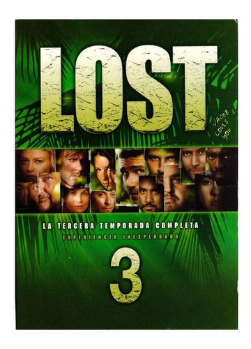 Dvd Lost, Perdidos Tercera Temporada Serie.