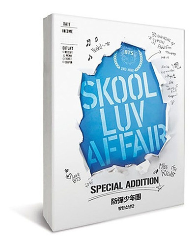 Bts Album Skool Luv Affair Special Addition Original Sellado