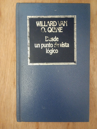 Desde Un Punto De Vista Lógico - Willard Van Orman Quine (Usado)