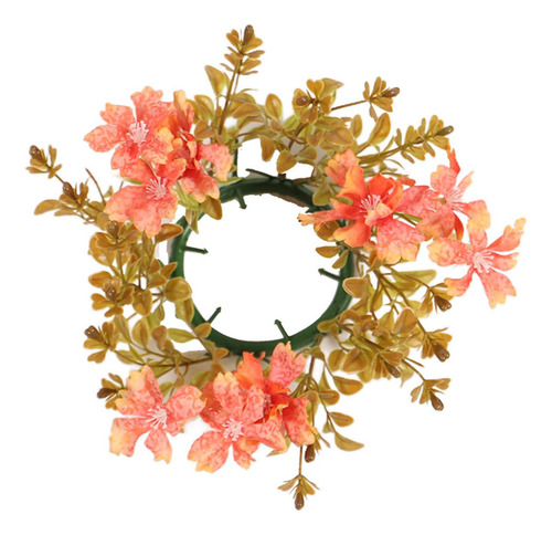 Pilares De Vela De Corona De Anillo De Velas Soporte De