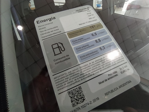 Imagen 10 de 25 de Fiat Mobi 1.0 Easy Pack Top Live On 0km 2022 Stock Fisico