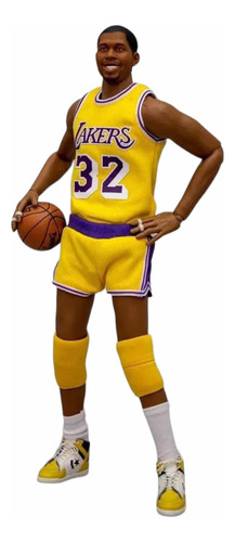 Figure Cool Magic Johnson No Enterbay Nba 1/6 Lakers Fpx