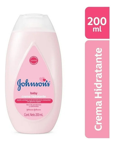 Crema Corporal Para Bebé Johnson's Original 200 Ml Johnson's