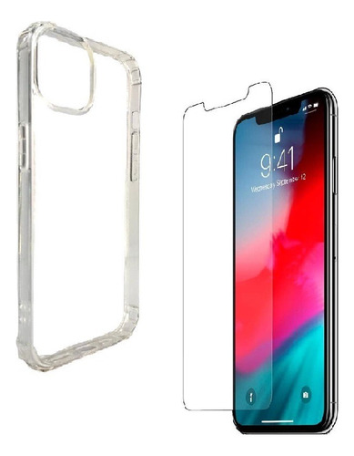 Protector Tpu + Vidrio Templado Para iPhone 11 11 Pro Max