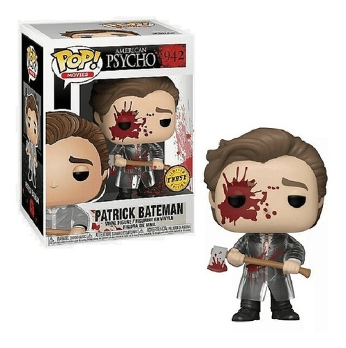 Funko Pop Patrick Bateman #942 - Chase Blood American Psycho