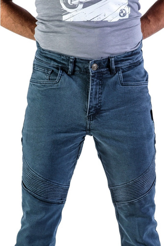 Imagen 7 de 10 de Pantalón Motociclista Kevlar Black Label Biker Lincoln