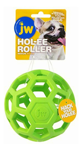 Jwpetthough Hol-ee Roller, Pelota Para Mascotas, Mediano