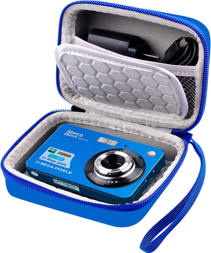 Funda Estuche Para Camara Digital Comecase Portatil Azul