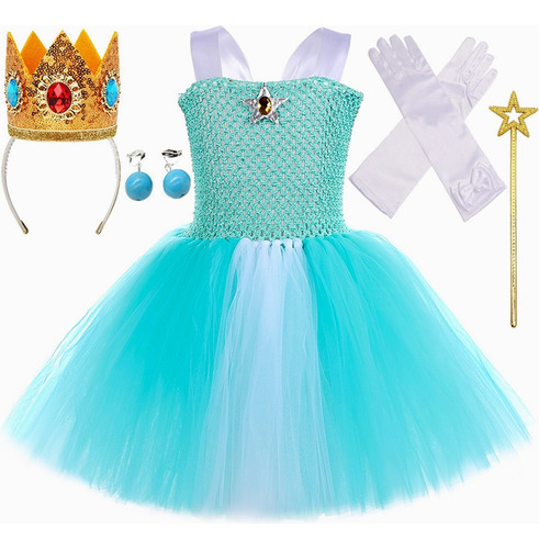 Disfraz De Princesa Rosalina Para Niñas Y Niños, Vestido Tut