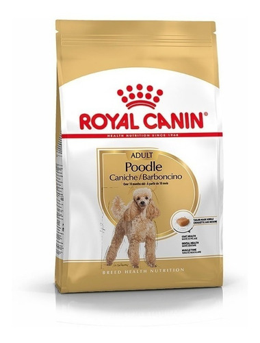 Imagen 1 de 1 de Alimento Royal Canin Breed Health Nutrition Caniche para perro adulto sabor mix en bolsa de 7.5 kg