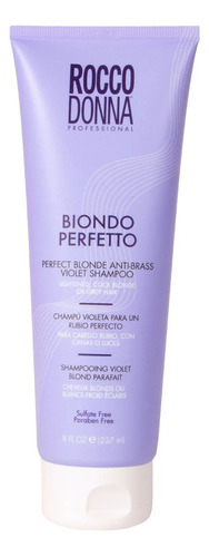  Shampoo Violeta Biondo Perfectto Matizador Rocco Donna