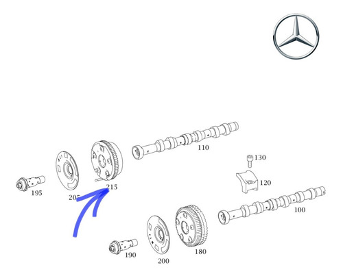 Variador Escape Izquierdo Mercedes Benz C E Glk Ml 272
