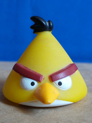 Figura Chuck Angry Birds Vinilo 