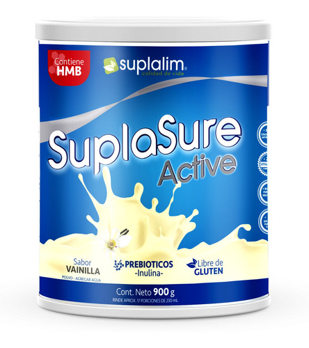 Suplasure Active Vainilla Con Hmb 900 Gr