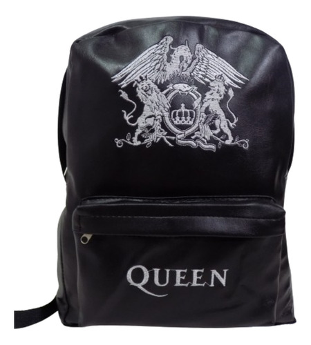  Mochilas De Queen Cuero Bordadas Rockería Que Sea Rock