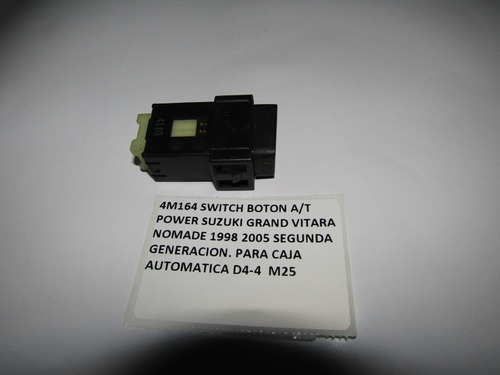 Switch Boton A/t Power Suzuki Grand Vitara Nomade 1998 2005 (Usado)
