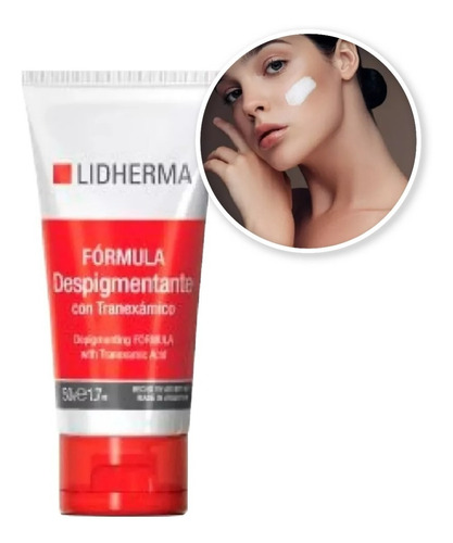 Crema Blanqueadora Fórmula Despigmentante Manchas Lidherma