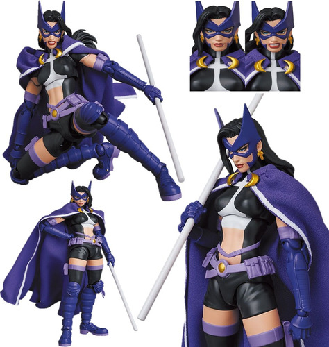 Action Figure Batman Mafex Hush Huntress Boneco Medicom Girl