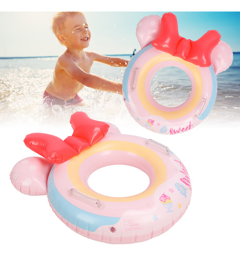 Cute Swimming Float Kid Cartoon Children Beach Party Soft